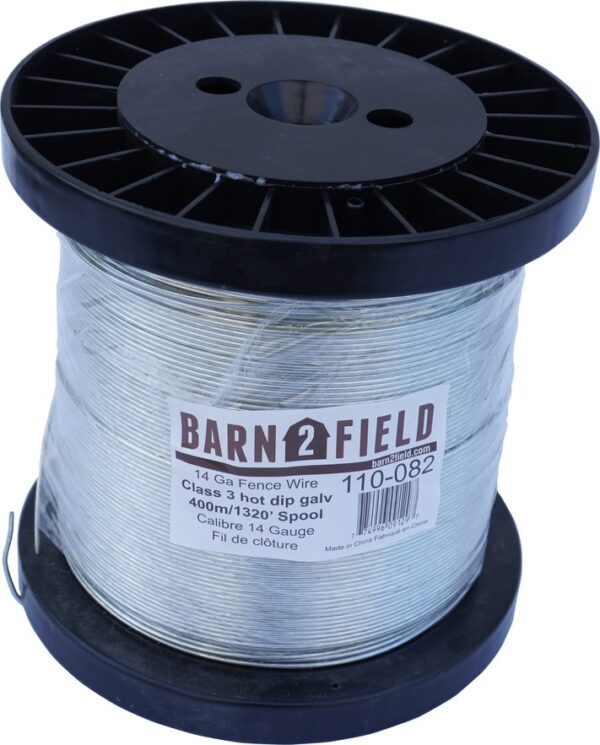 14 ga Class 3 Galvanized Fence Wire (1/4mile/400m)