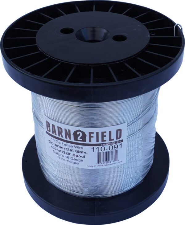 16 ga Galvanized Fence Wire (1/4mile/400m)