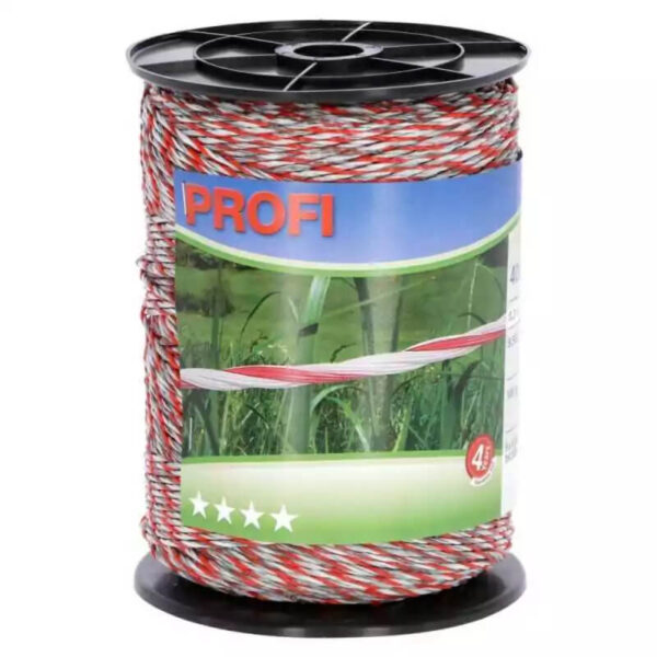 PROFI Poly Wire White/Red 9 Strand TriCOND 400M