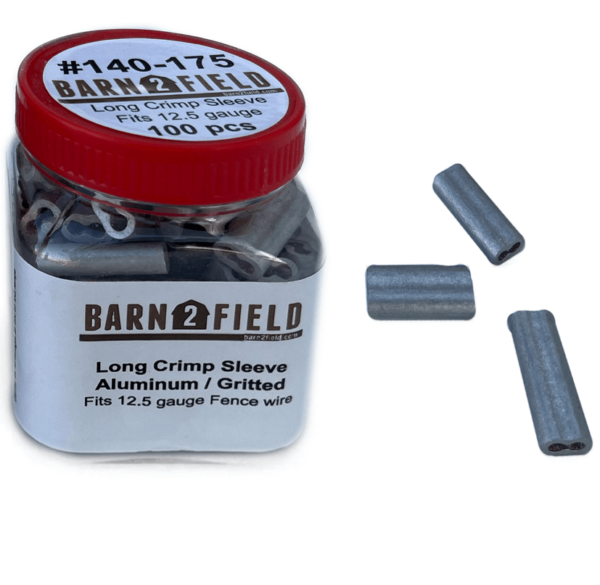 B2F Long Crimp Sleeve 16-12.5ga, 100/JAR