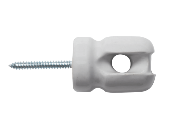 Porcelain Insulator with Lag. Large Size