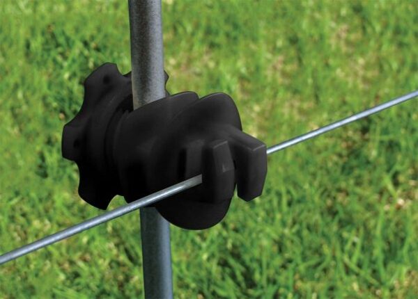 Rod Post Insulator - Black. 25/PK