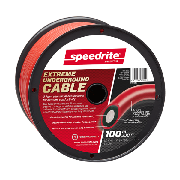 330' Extreme Undergate Cable. Aluminum coated steel wire.