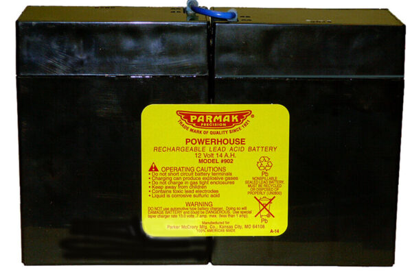 12 Volt Battery for Solar Fencer (Parmak, Hallman)