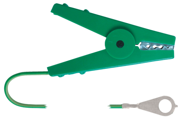 Fence Connection Cable 40" Green