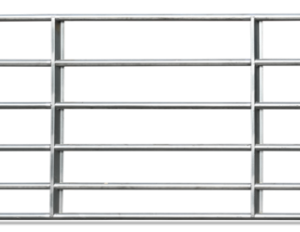 Round Tube Galvanized Utility Gates