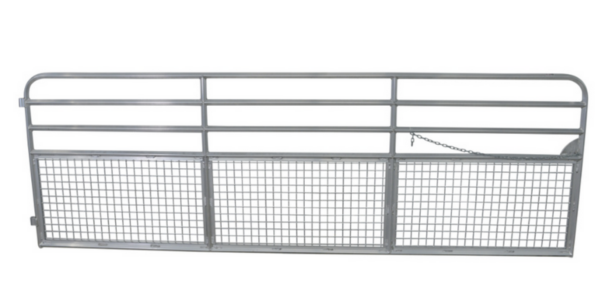 16ft X  48" MESH Aluminum Gate